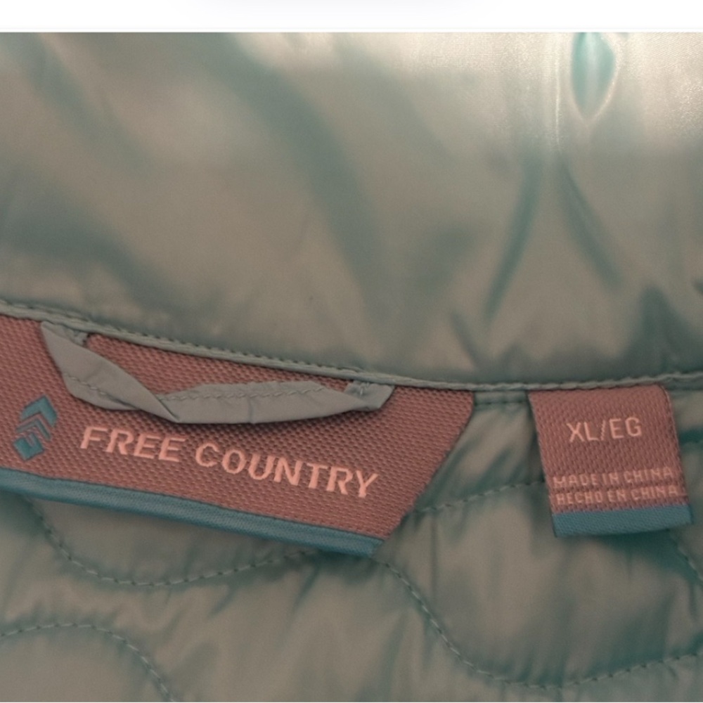 Free Country‎ Women’s vest Size XL-teal color - Picture 4 of 4